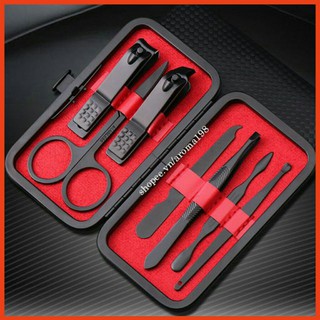 Bộ dụng cụ bấm móng tay 8/18 món(Dụng cụ cắt móng, làm móng, ráy tai, mụn tiện dụng)