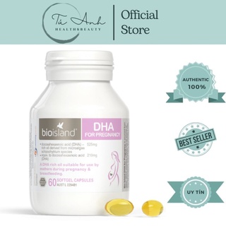 DHA bầu Úc Bio Island DHA for Pregnancy 60 viên