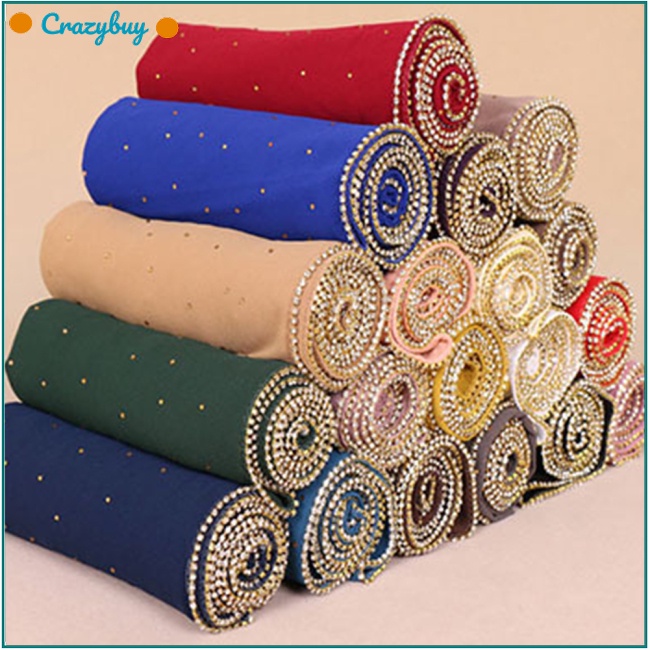 Cr Khăn Choàng Vải Chiffon Cho Phụ Nữ Hồi Giáo