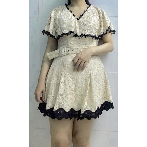 Đầm Jum hàng thiết kế Quốc Anh kèm belt