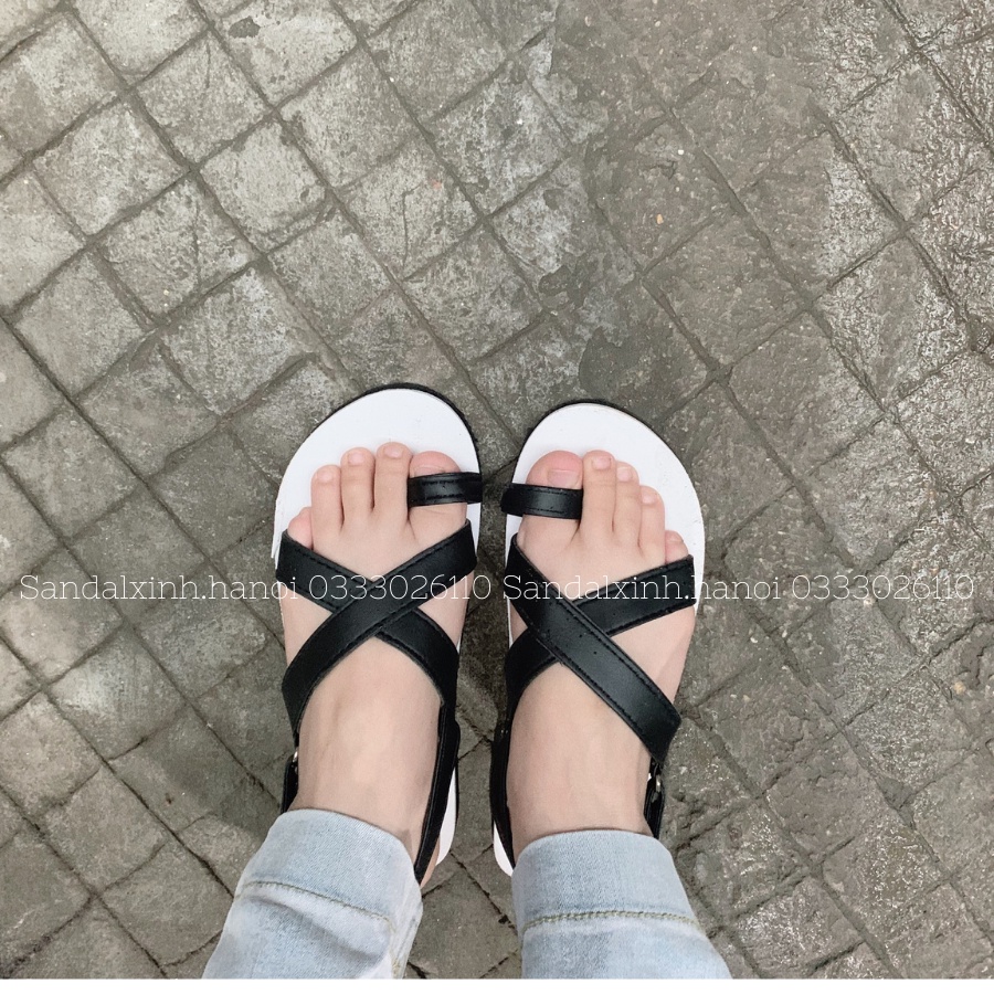 [ Ảnh thật ] Dép Sandal Nam Nữ Basic , Quai Hậu Thời Trang Học Sinh Sinh Viên