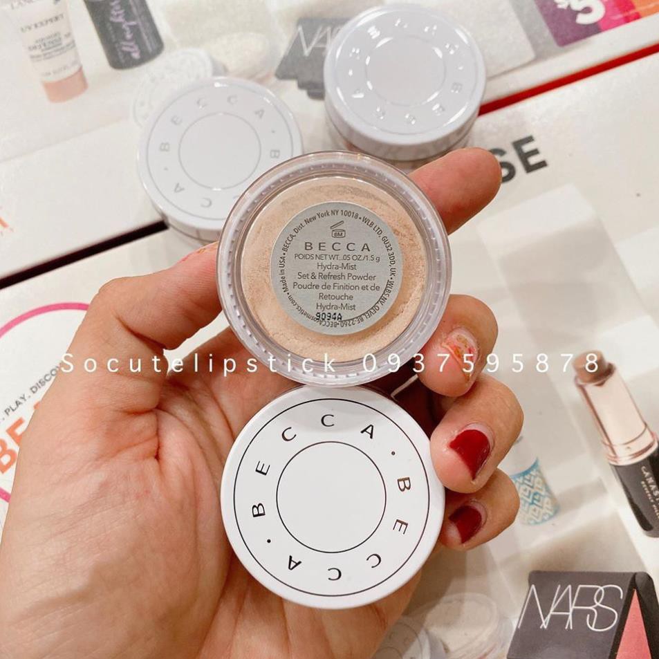 Phấn Phủ Becca Hydra Mist Set ReFr.esh Powder Minisize 1.5g