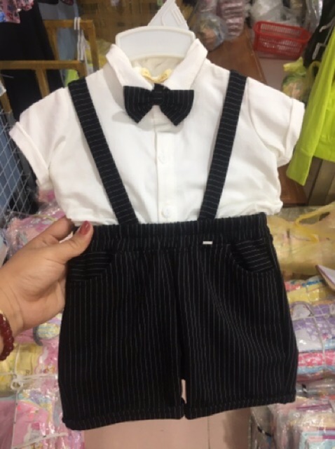 Set yếm công tử cho bé trai 6-21kg