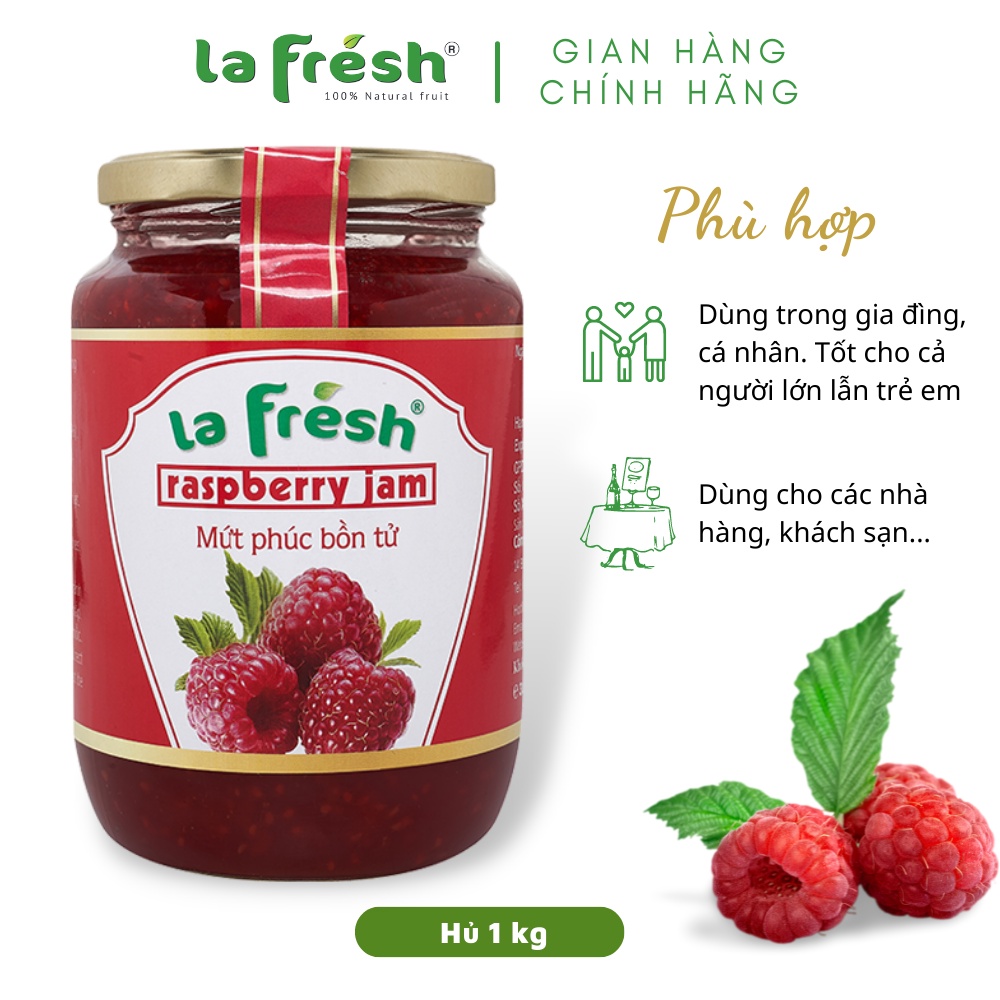 Mứt Phúc Bồn Tử Lafresh Đà Lạt Hủ Thủy Tinh 1kg