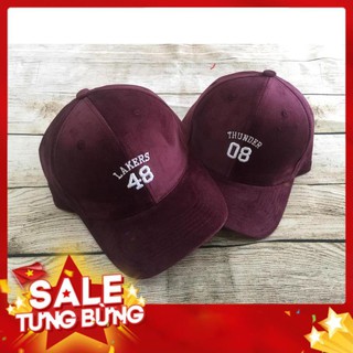 Nón kết, nón lưỡi trai vải nhung cực đẹp