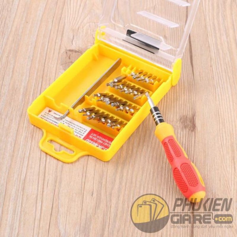 Bộ tua vít đa năng 32 in 1 Jacky JK 6032-A- 32 món - Loại Tốt- Mở Được Tất Cả Các