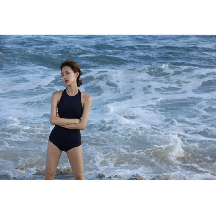 Bikini 1 mảnh màu đen / xanh đen thiết kế quyến rũ cho nữ New12 | BigBuy360 - bigbuy360.vn