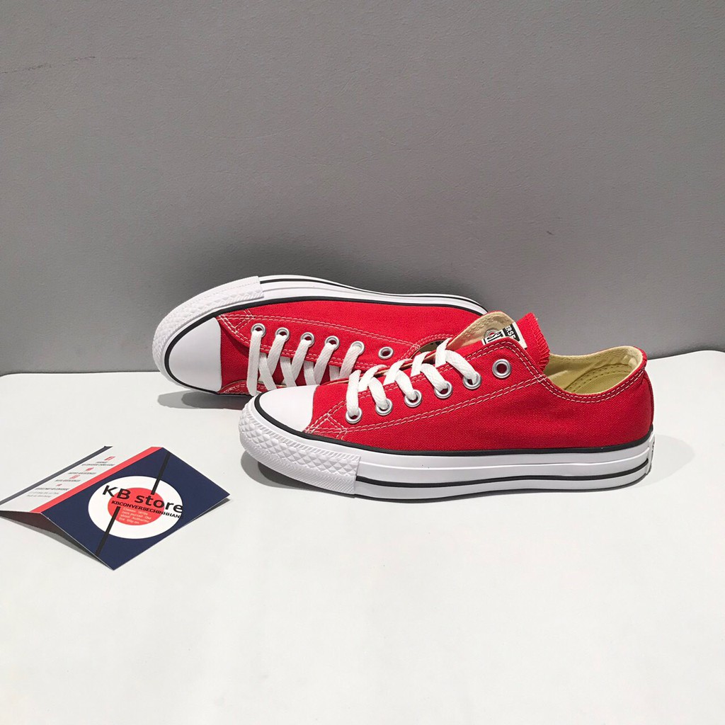 Giày converse classic đỏ cổ thấp