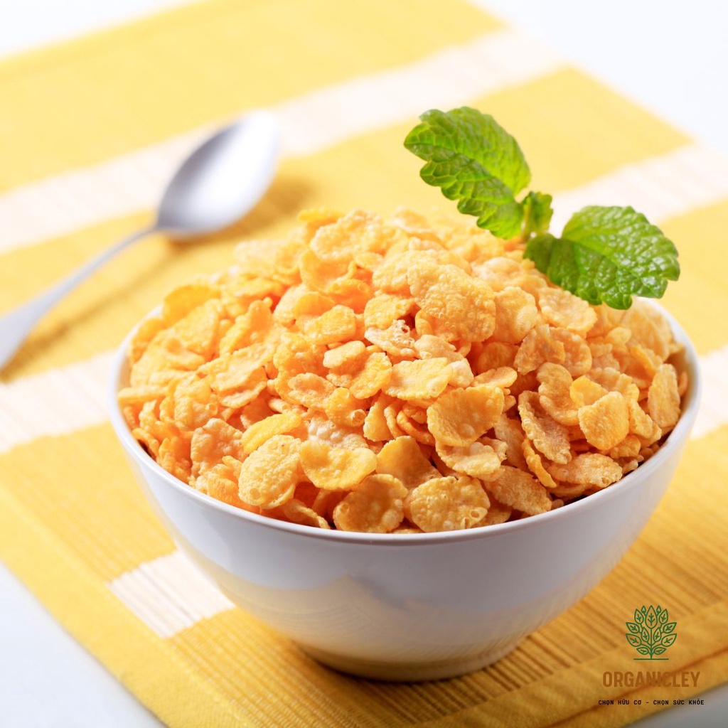 Ngũ Cốc Hữu Cơ Bắp Ngô Cán Dẹp Sottolestelle Organic Corn Flakes 250g - Ngũ Cốc Dinh Dưỡng - Ngũ Cốc Ăn Liền