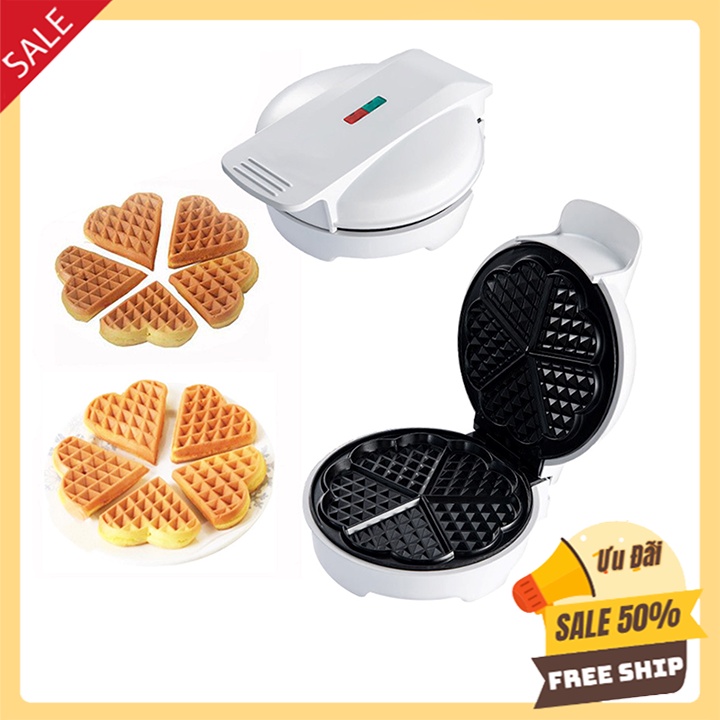 Máy nướng bánh kẹp tàn ong, làm bánh waffle Sokany Cao cấp