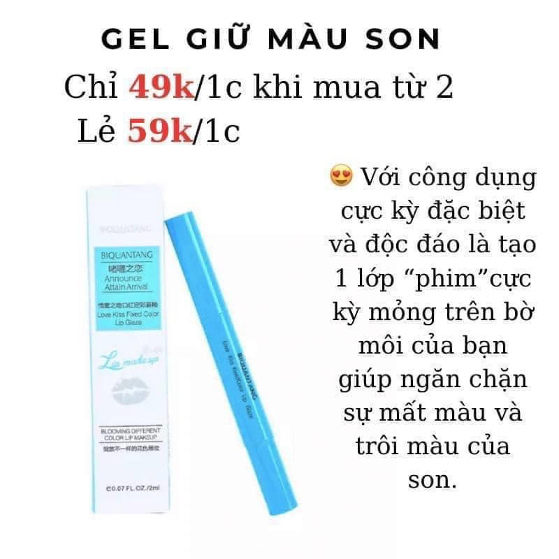 ♥Sẵn Kho ♥ Gel khóa son môi 💕FREESHIP💕 Gel khóa màu son môi hàng nội địa trung, giữ và bền màu 24h(siêu đẹp siêu rẻ) | BigBuy360 - bigbuy360.vn