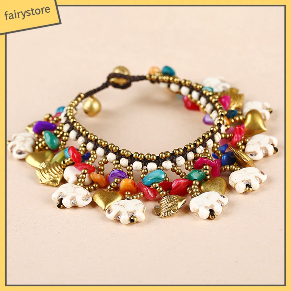 Vòng tay chuỗi hạt phong cách Bohemian thời trang cá tính