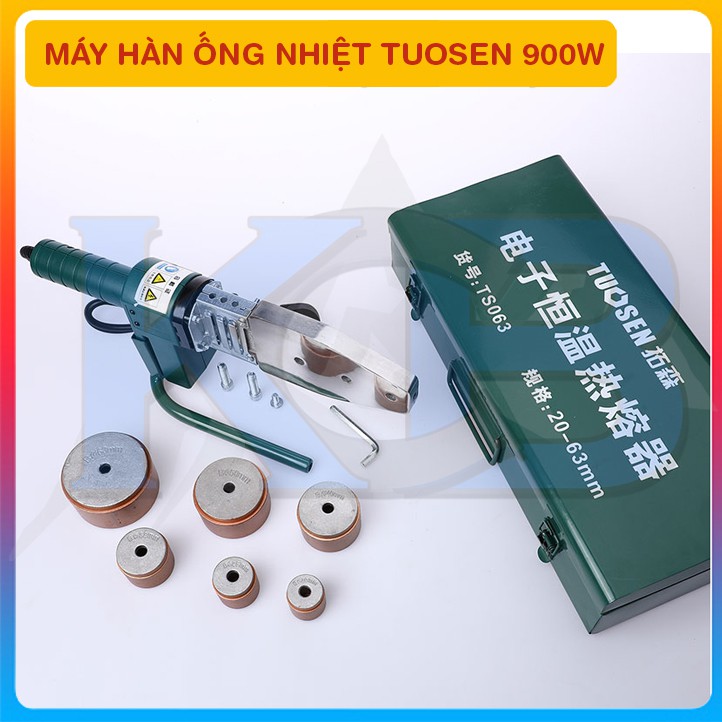 Máy hàn ống nhiệt TUOSEN 20-63mm KCB - Công suất 900W