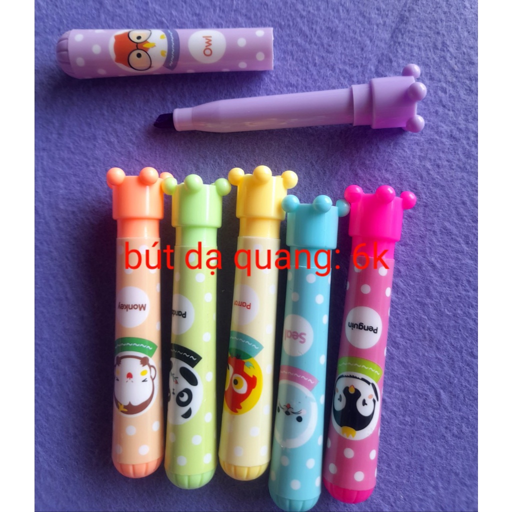 Bút dạ quang các loại