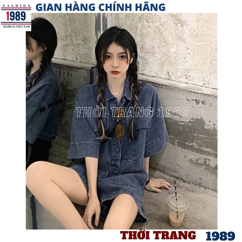 Sét bộ áo bò croptop kèm quần short cạp chun kiểu dáng hàn quốc ulzzang ,sét bộ đi chơi -PHƯƠNG 1989
