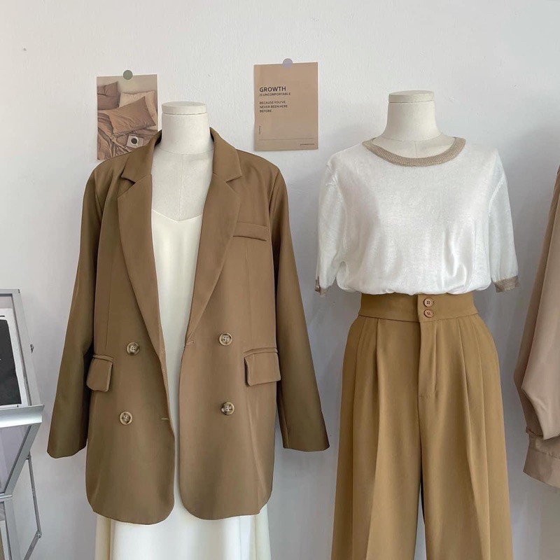 Áo khoát Blazer 2 lớp