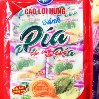 BÁNH PÍA CAO LỢI HƯNG SÓC TRĂNG Đậu xanh sầu riêng loại 12 cái/1bich