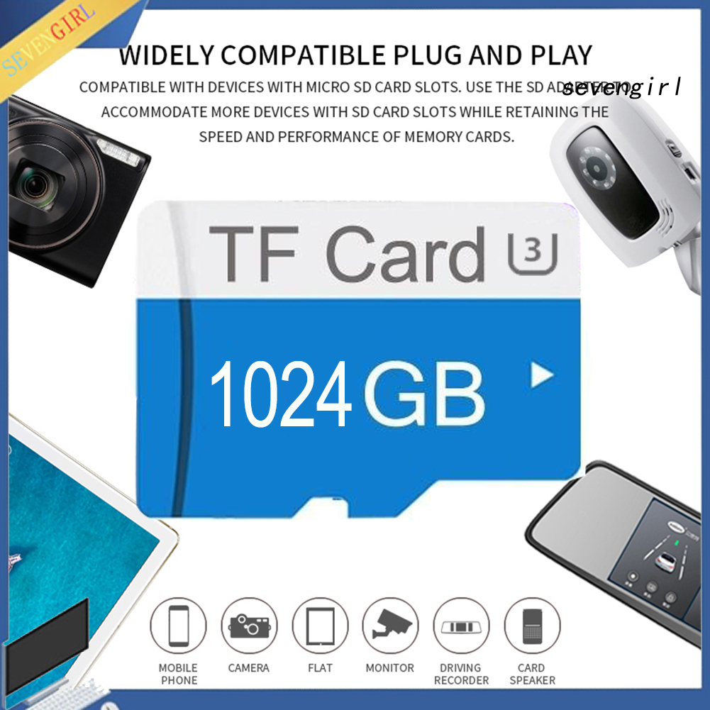 Thẻ Nhớ Điện Thoại Sev-128G / 256G / 512G / 1T U3 Tốc Độ Cao | BigBuy360 - bigbuy360.vn