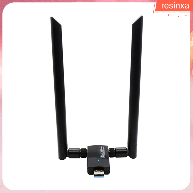 Usb Wifi 2.4ghz 5ghz Băng Tần Kép Với Ăng Ten Đôi 5dbi