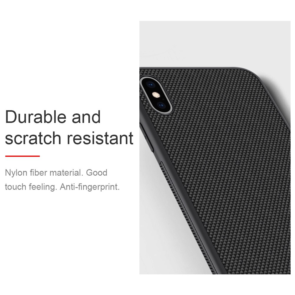 Ốp điện thoại từ TPU và PC NILLKIN chống trượt dành cho iPhone Xs Max