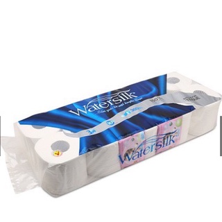 Giấy vệ sinh Watersilk (bịch 10 cuộn)