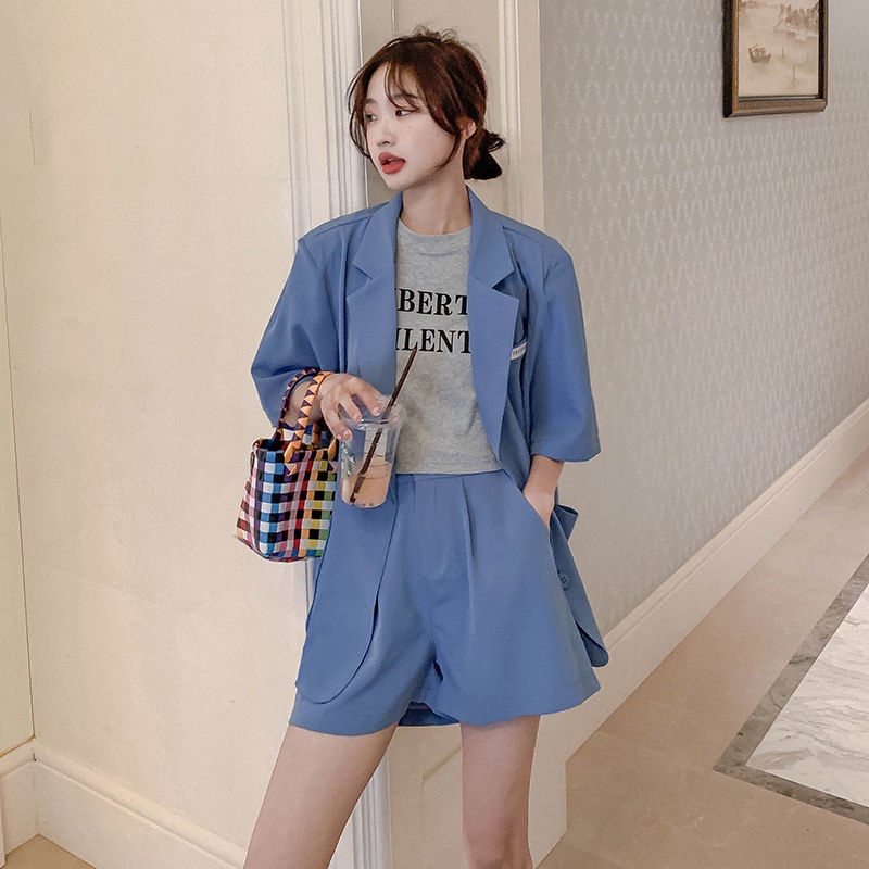Bộ Đồ Vest Ngắn Thời Trang Mùa Hè 2022 Cho Nữ