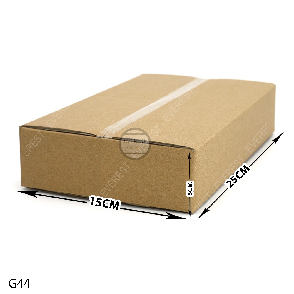 Combo 20 thùng G44 25x15x5 giấy carton gói hàng Everest