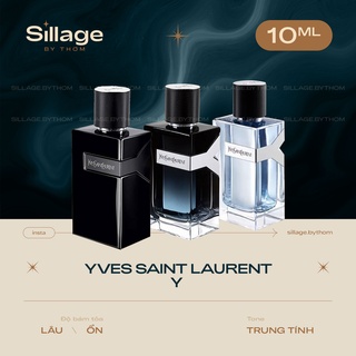 YSL Y EDT EDP LE PARFUM Mẫu thử nước hoa nam