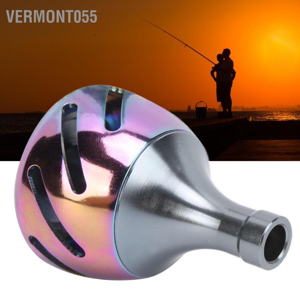 Vermont055 Fishing Power Knob Reel Handle All Metal Colorful Accessories Replacement