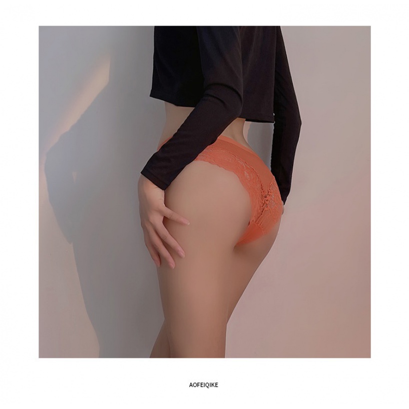 Quần Lót Thể Thao Cotton Phối Ren Thoải Mái Quyến Rũ Cho Nữ Plus Size DZTD