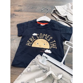set 3 chi tiết bé trai kèm mũ