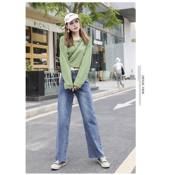 (order 10-15 ngay) Quần ống rộng size nhỏ thiết kế cho nữ 1m45 1m50 thời trang, size XXS trở lên