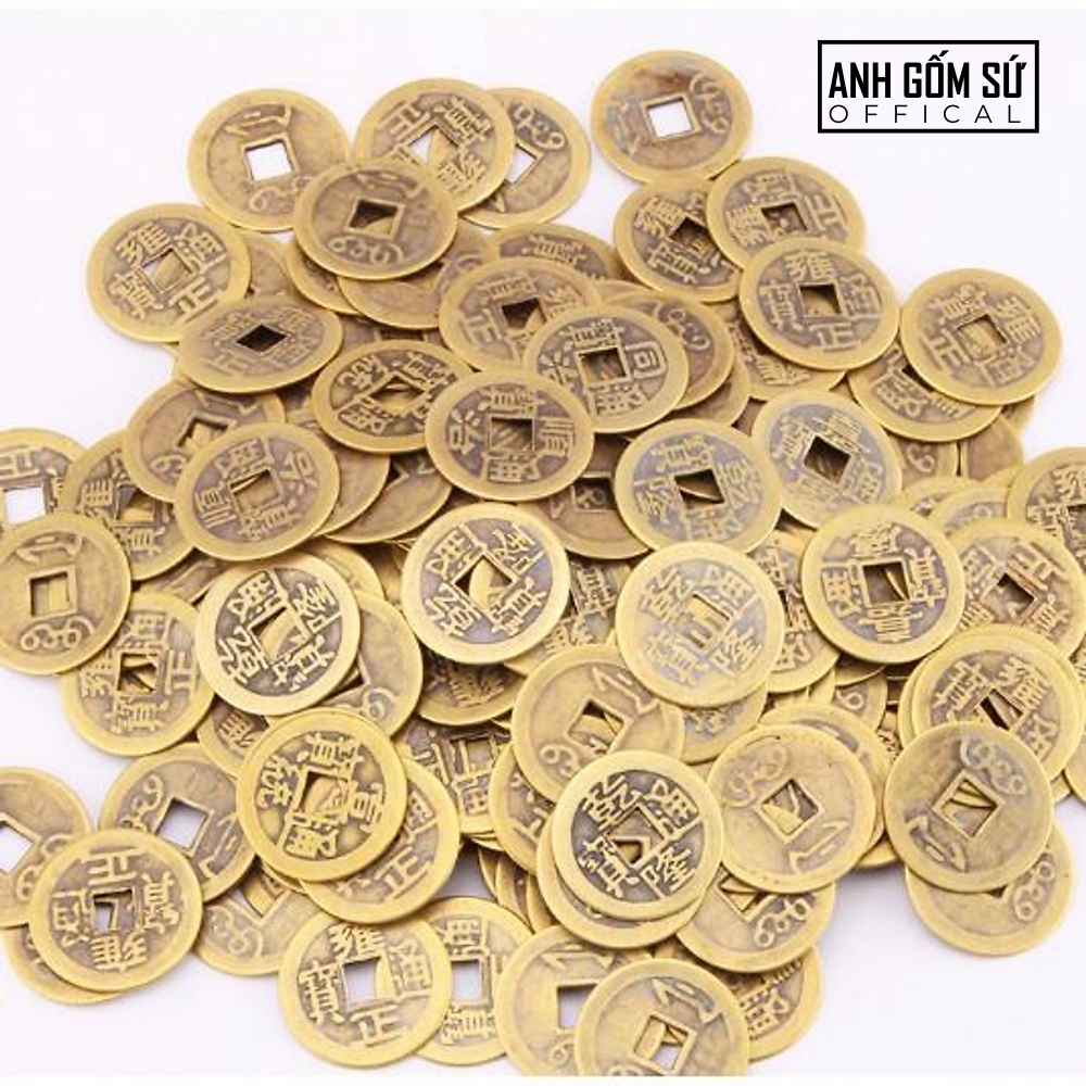 [Xu đã thanh tẩy] Đồng xu Vật phẩm Phong Thủy