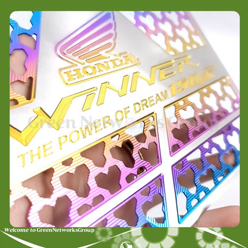 Che két nước Winner 150 R Titan mẫu 7 màu Greennetworks ( 1 Cái )