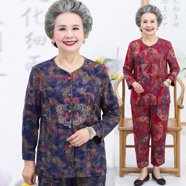 Bộ đồ tặng bà tặng mẹ quà tặng ý nghĩa NP415