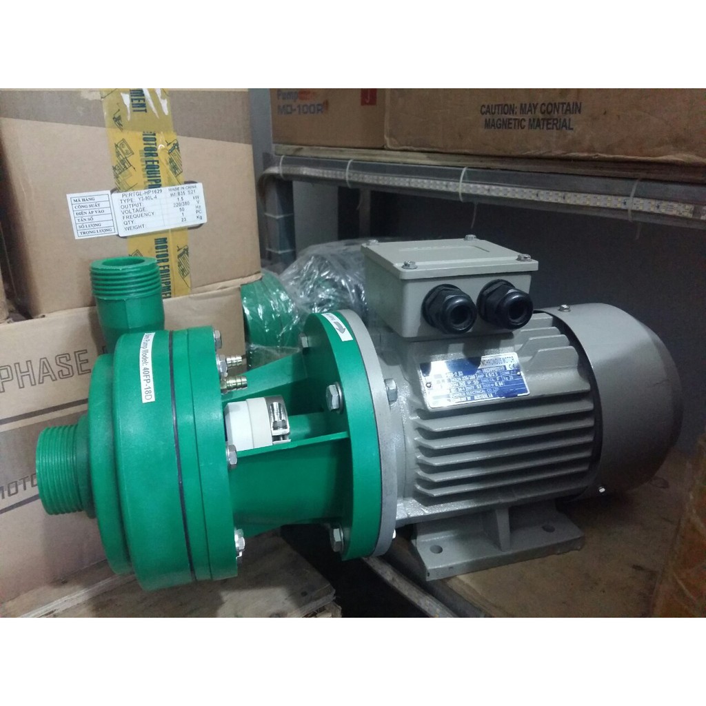 Bơm hóa chất đầu nhựa 40FP-18D