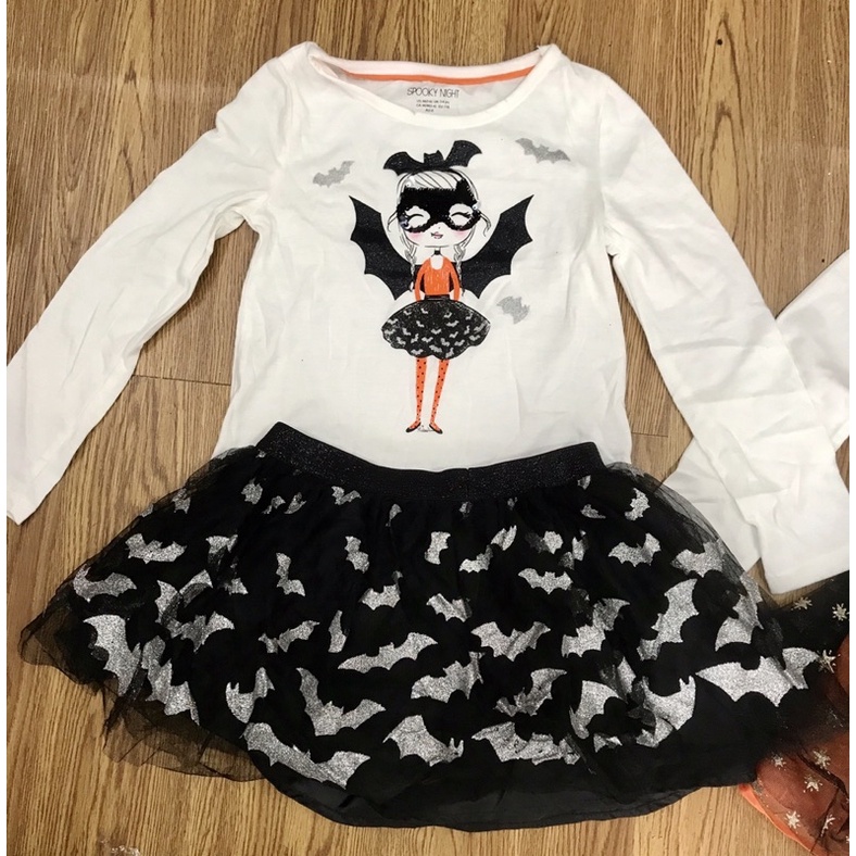 Set áo và chân váy halloween