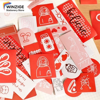 Bộ 40 Hình Dán Đáng Yêu Cho Bạn Gái