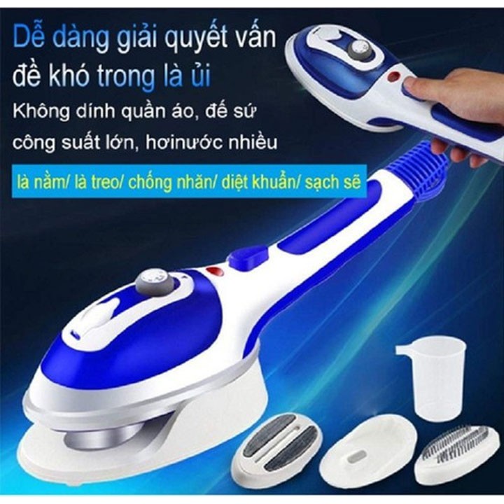 Bàn Ủi Hơi Nước 2in1 Vừa Ủi Khô Vừa Là Hơi Giải Pháp Ủi Là Quần Áo Tiện Lợi