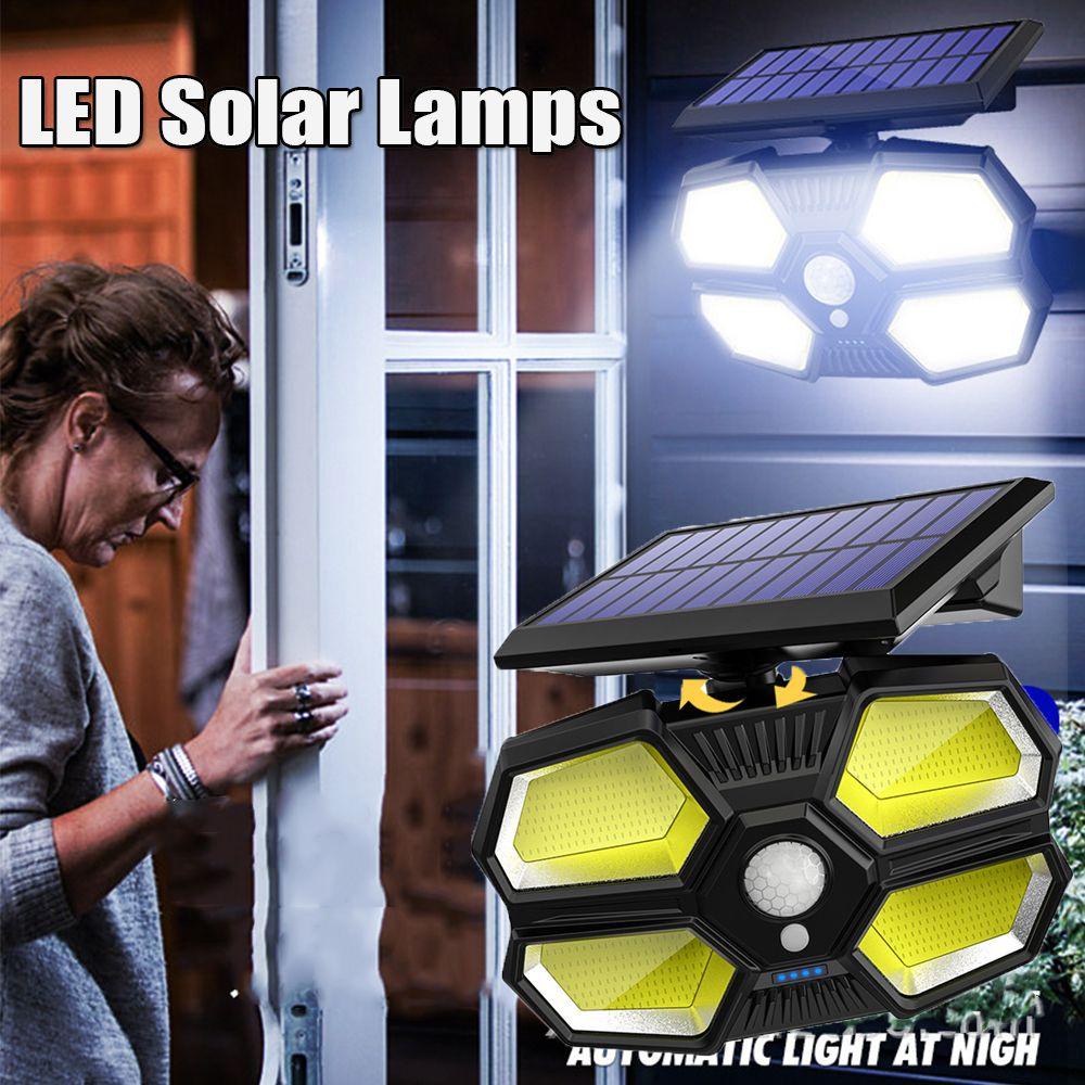 GOGOUP Đèn LED Năng Lượng Mặt Trời Cảm Ứng Chuyển Động Dùng Trong Nhà / Ngoài Trời