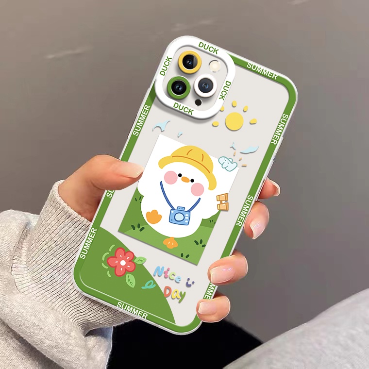 Ốp Điện Thoại Silicon TPU Mềm Trong Suốt Chống Sốc In Họa Tiết Hoạt Hình Cho IPhone 14 6 6S 7 8 Plus X XS XR 11 12 13 Pro Max