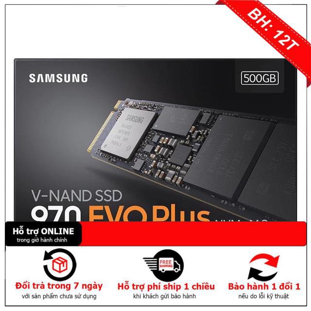 [BH12TH] SSD Samsung 970 EVO Plus 250GB/500GB/1TB - M2 2280 MZ-V7S500BW