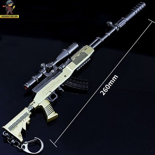 Mô Hình PUBG - Phụ Kiện Game PUBG - SKS 27cm (tháo nắp)