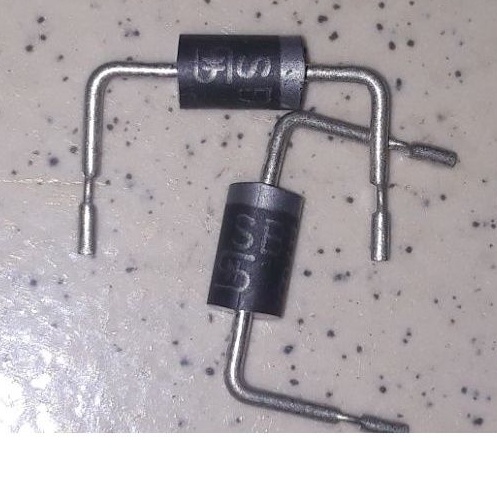 Diode xung sb560 5a60v chân đồng, to. sl 10c
