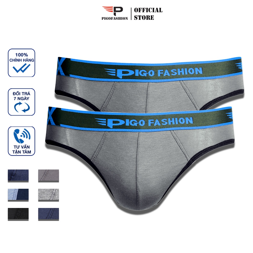 [Mã LTBAUAB19 giảm 7% đơn 99K] Quần lót nam cao cấp kiểu tam giác cotton thoáng mát QLPG01 PigoFashion (1 cái)