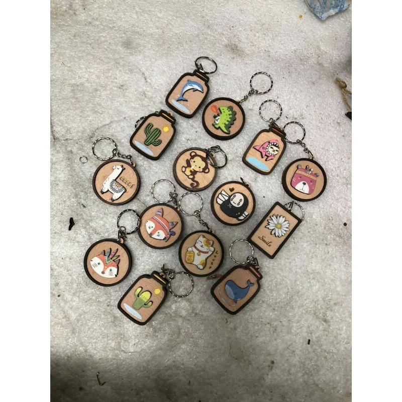 Móc khóa 3D siêu hót