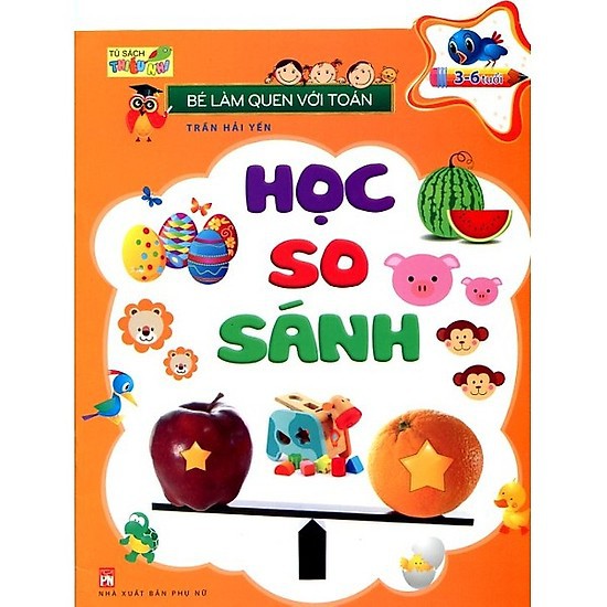 Sách - Combo 05 cuốn Bé làm quen với toán: Phép tính + So sánh + Hình dạng + đếm từ 1-100 + Số đếm