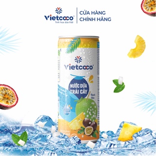 Nước dừa tươi trái cây Vietcoco 240ml