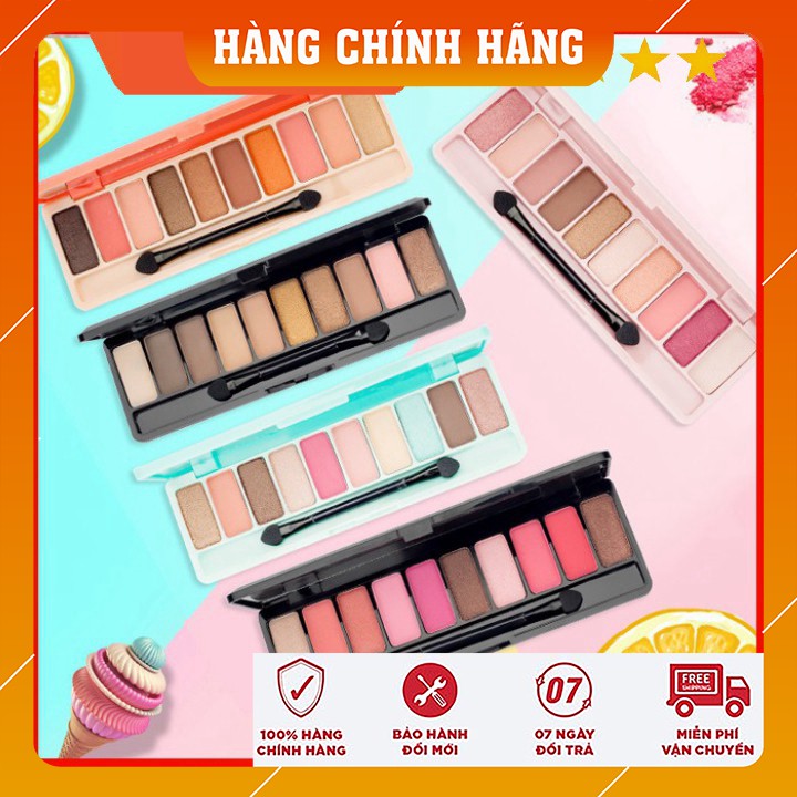 Bảng Phấn Mắt 10 Màu [ Hàng Chính Hãng ] Bảng Phấn Mắt 10 Màu Play Color Lamiela PM1001