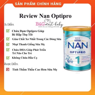Sữa bột nan nga 800g